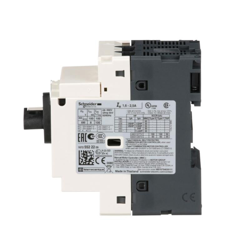 Tesys automatinis jungiklis 1,6-2,5A 50kA