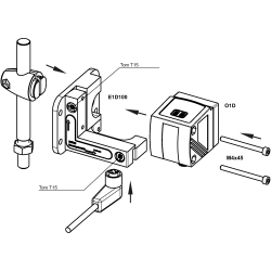 Fine Adjustments for O1D Laser Sensors - IFM-E1D100