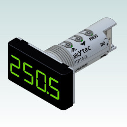 Universalus 0-10V Skaitmeninis Rodiklis 22.5mm Montavimui | ITP14