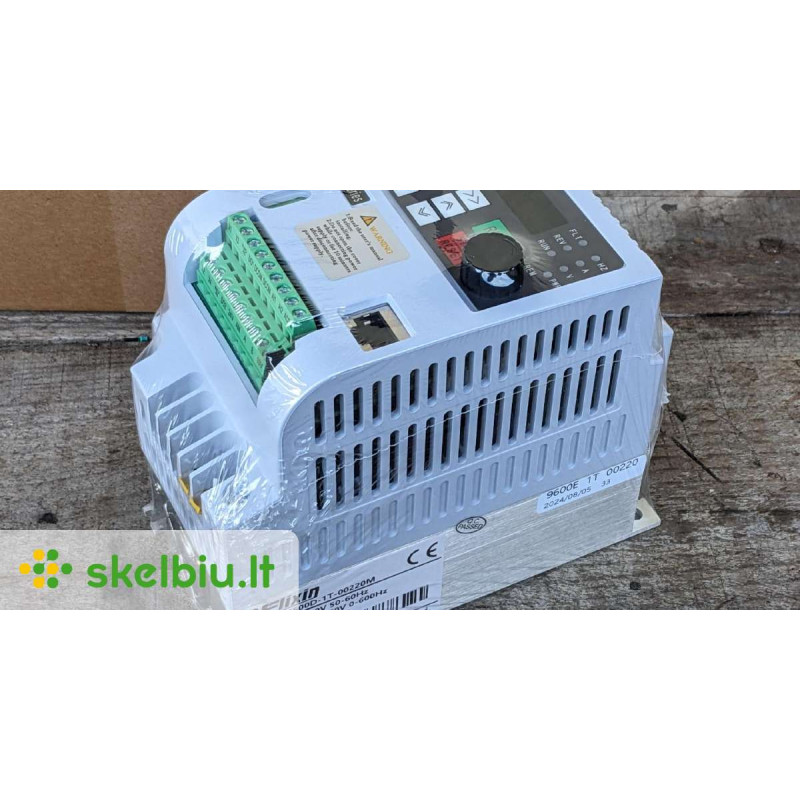 J1000 dažnio keitiklis, 0.25kW, 200VAC, 1-fazis