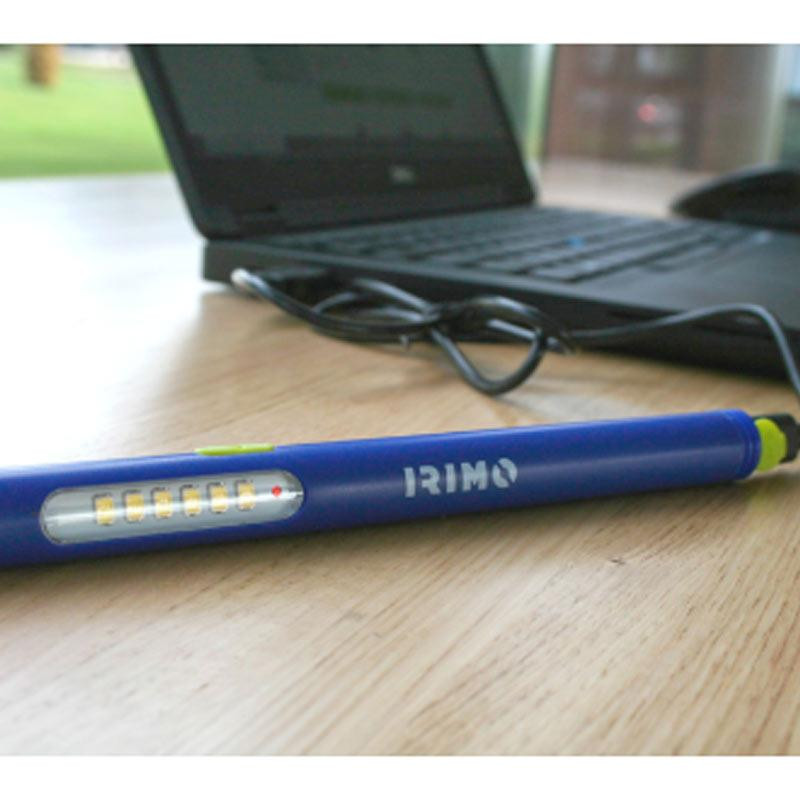 Šviestuvas-prožektorius IRIMO rašiklio formos. LED SMD 61 150/70 lm įkraunamas IP20