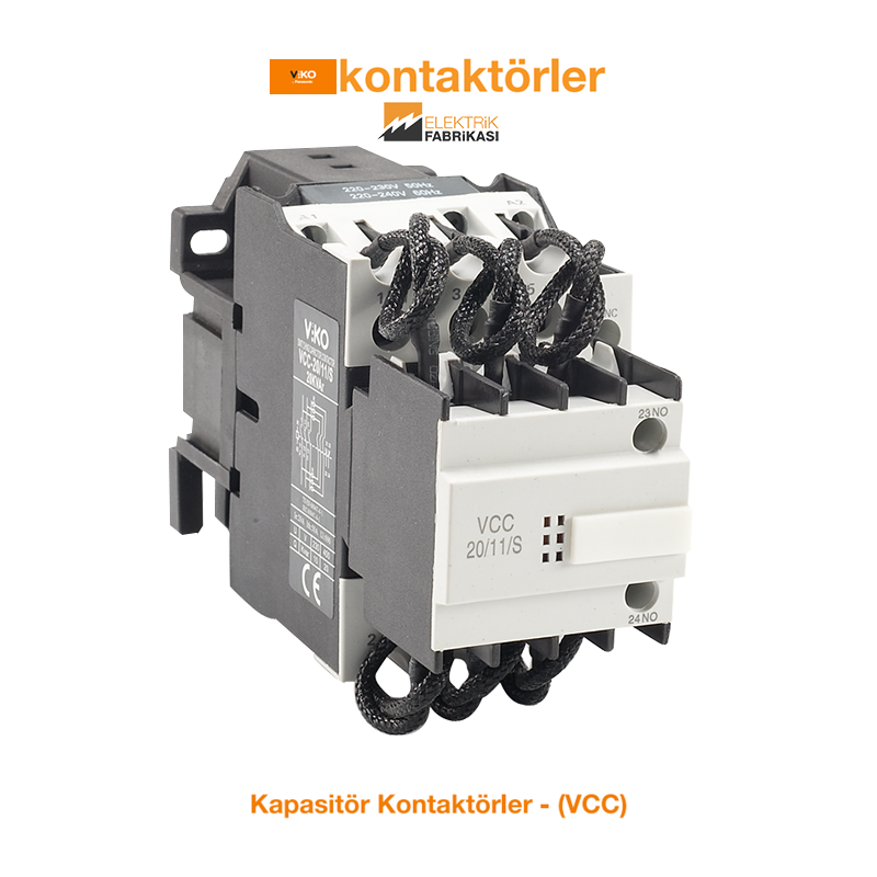 Kontaktorius 60kVAR 230V AC Relay - Efficient Automation Control