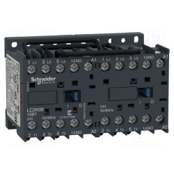 Kontaktorius 3P 2.2kW 1NO, 24VAC Contactor for Automation