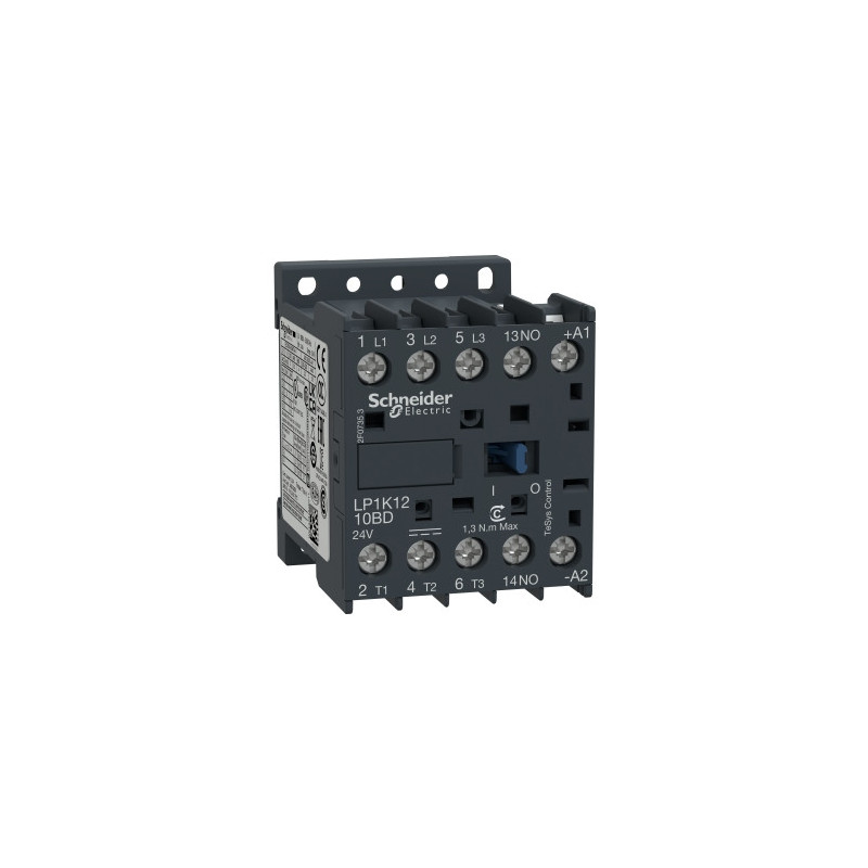 MINI Kontaktorius 5.5KW 24VDC 1NO Relay - LP1K1210BD