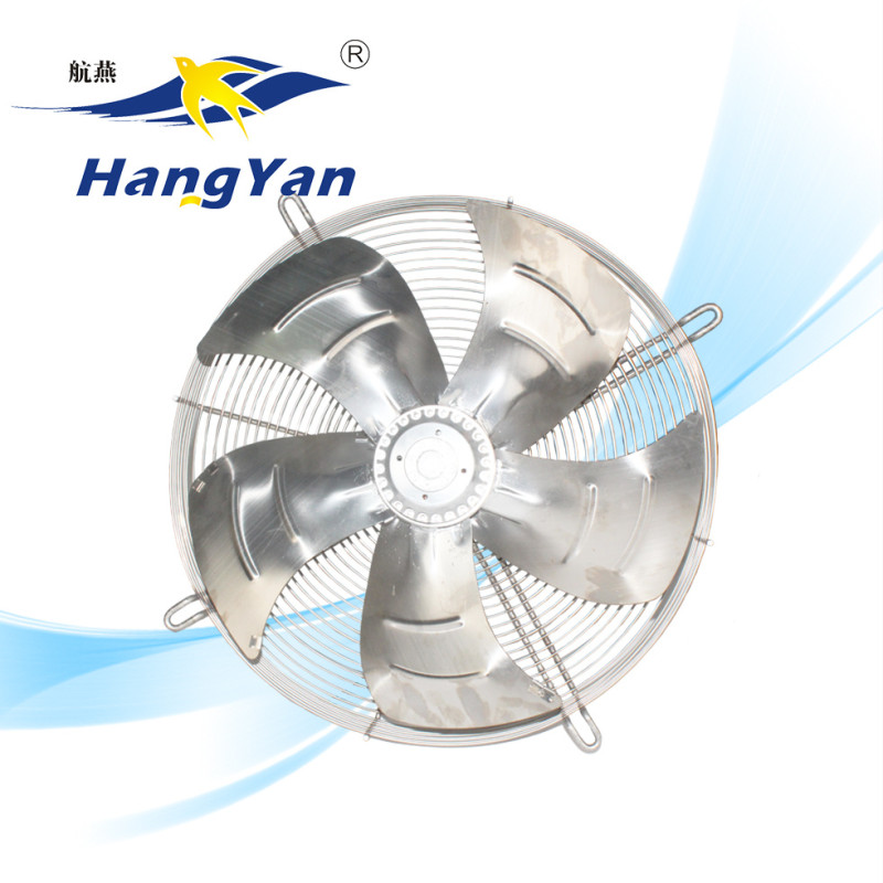 Axial fan, stainless steel 304, 0,25Kw, IP55 4 Poles, size71