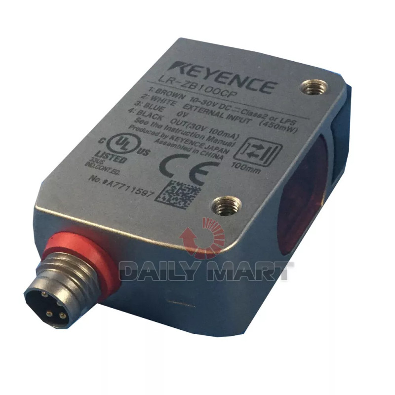 LR-ZB100CP Lazerinis jutiklis - Patikimas atstumo matavimas