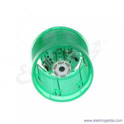 Švyturėlio šviesos modulis, žalias, 70mm, 24VDC