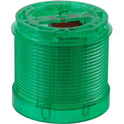 Švyturėlio šviesos modulis, žalias, 70mm, 24VDC