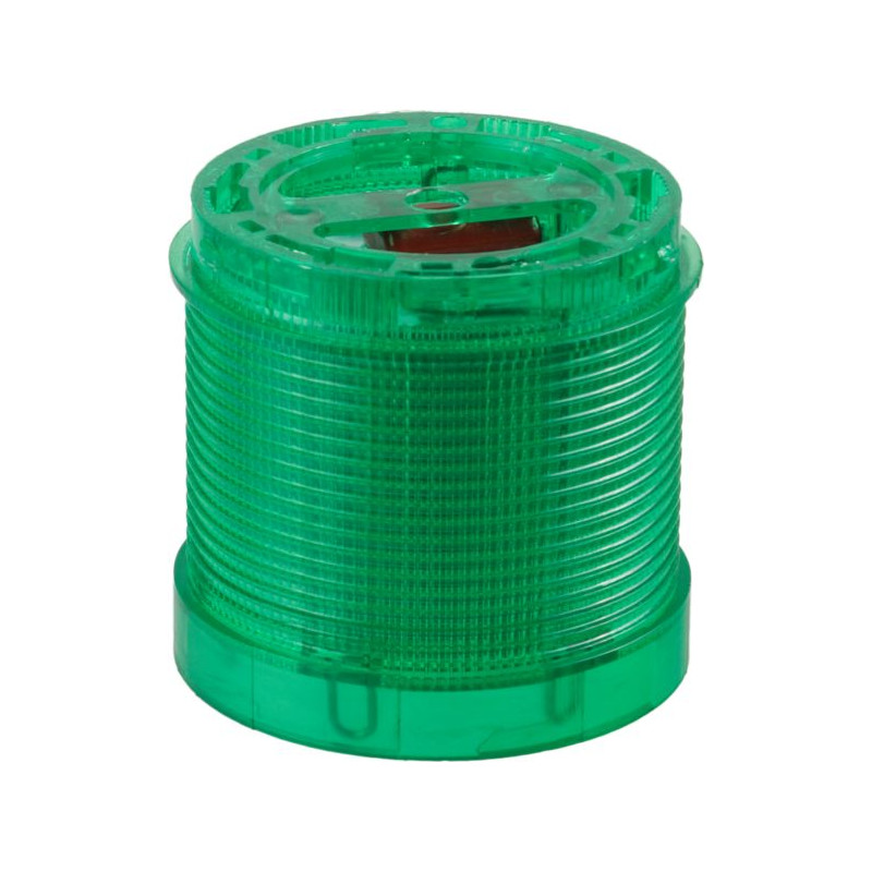 Švyturėlio šviesos modulis, žalias, 70mm, 24VDC