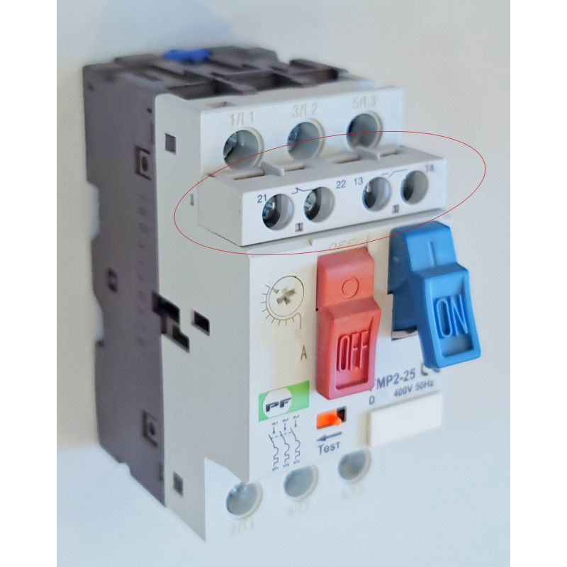 Variklio apsauga 1,6-2,5A - Reliable Motor Protection Device