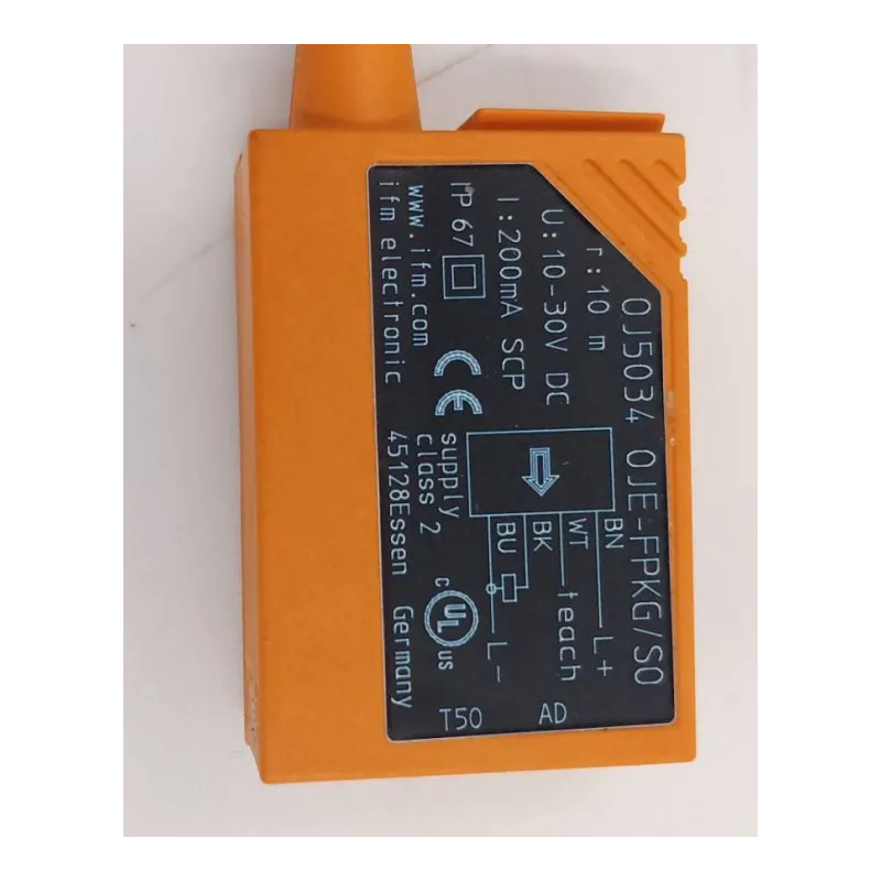 OJB-FPKG/SO Difuzinis refleksinis jutiklis IFM | Efektyvi objekto buvimo nustatymo sistema