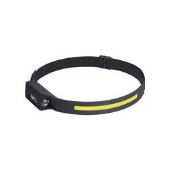 LED žibintuvėlis ant galvos, įkraunamas 380lm - P3541