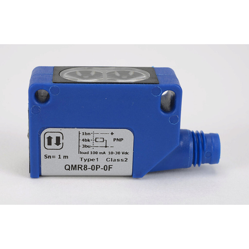 Fotoc. Cub. Scan DC - QMR8/0P-0F Sensor for Measurement & Automation