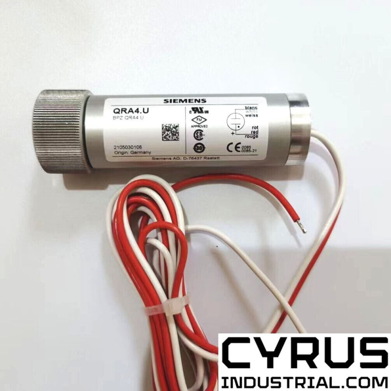 BPZQRA4.U - QRA4.U - UV flame detector, for pipe mounting, normal sensitivity US