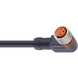 M8 jungtis, 5m, moteriškas, 3 PIN, 90° - RKMWV3-224/5