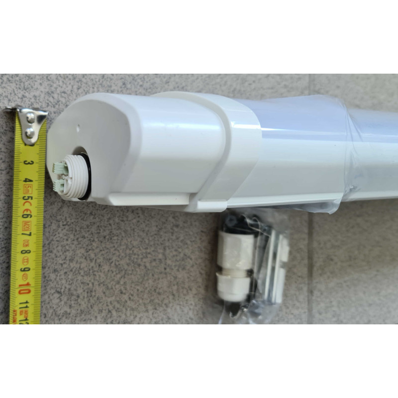 Šviestuvas LED MAX 150cm 90W 4K 10300lm IP65 TRI DUO