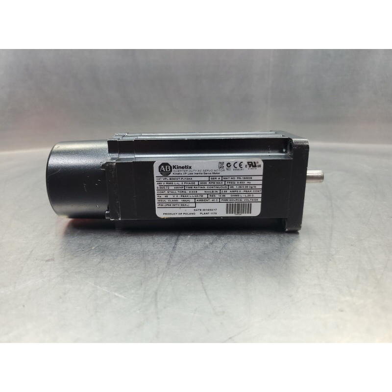 VPL-B0632F-PJ12AA Kinetix VP Low Inertia Servo Motor