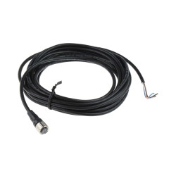 Jutiklio laidas M12, 5M, kampinis