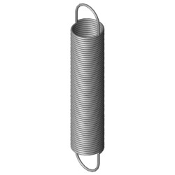 Extension Spring 0.9 x 12.5 x 72.8 mm / 180