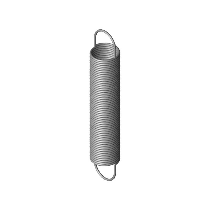 Extension Spring 0.9 x 12.5 x 72.8 mm / 180