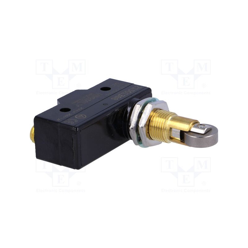 Microswitch SNAP ACTION with longitudinal roller, 20A/250VAC