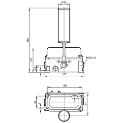Belt misalignment switch Ifm