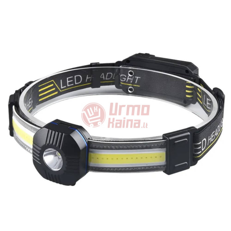 Headlamp HL6, 340lm, COB, USB-C Rechargeable 1200mAh with Sensor