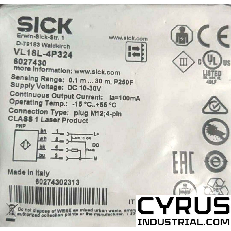 VL18L-4P324 SICK