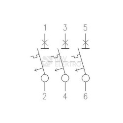 Aut. jung. 3P 125A AZ-3-C125