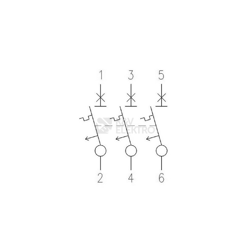 Aut. jung. 3P 125A AZ-3-C125