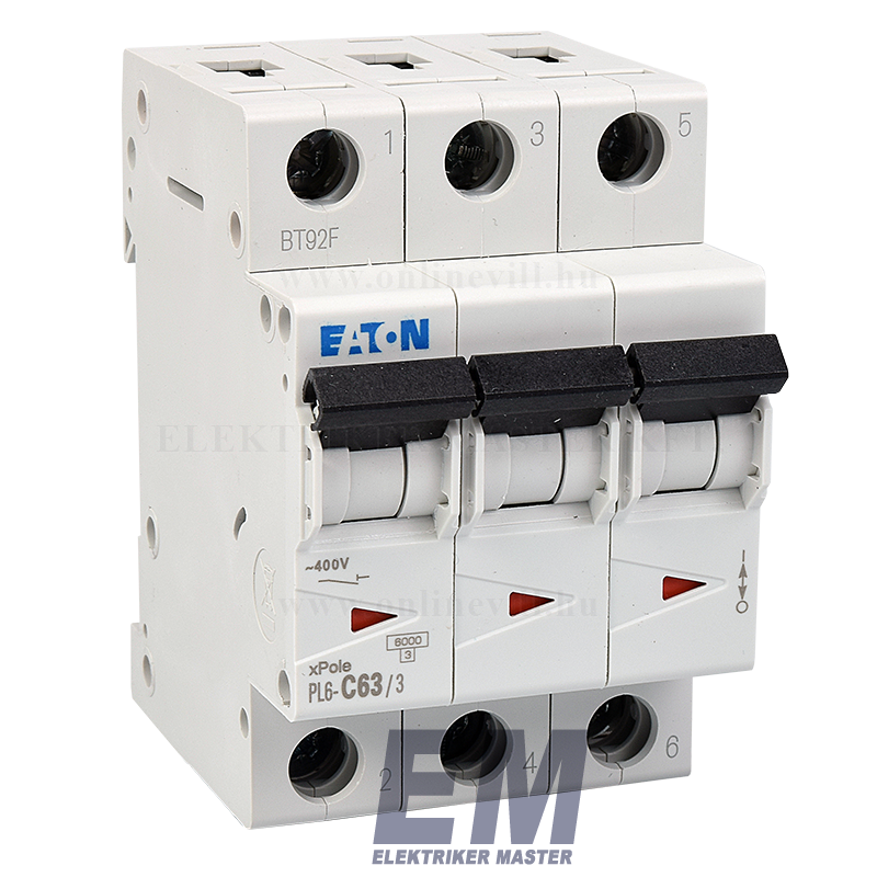 Automatic Switch PL6 3P 63A C