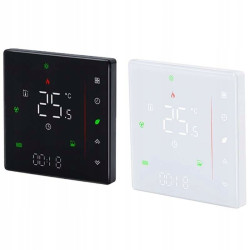 230V Indoor Thermostat, Black
