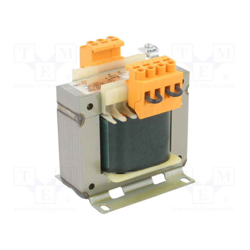 MURR Transformer mains, 250VA, 230VAC, 400VAC, 24V screw type IP00