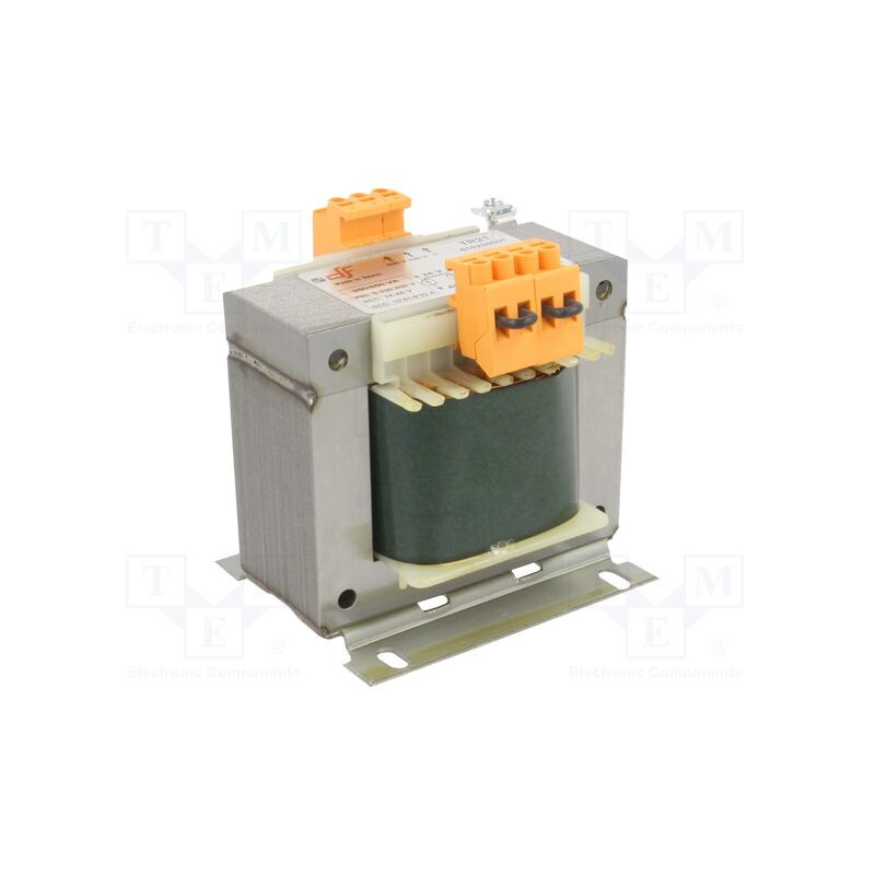 MURR Transformer mains, 250VA, 230VAC, 400VAC, 24V screw type IP00