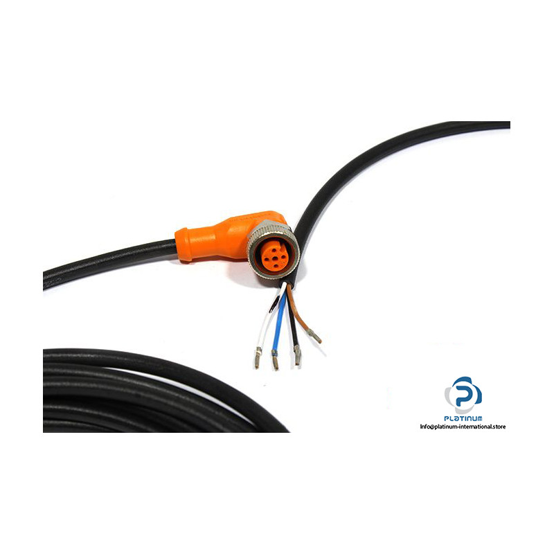 Connecting cable with socket Ifm