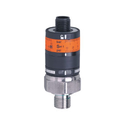 Pressure Switch with Intuitive Switch Point Setting Ifm