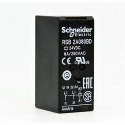 Relay 2C/O 8A 24VDC