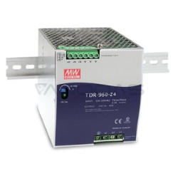 Impulsinis maitinimo šaltinis, 960W, 3-fazis 380-480, 40A, 24VDC, DIN