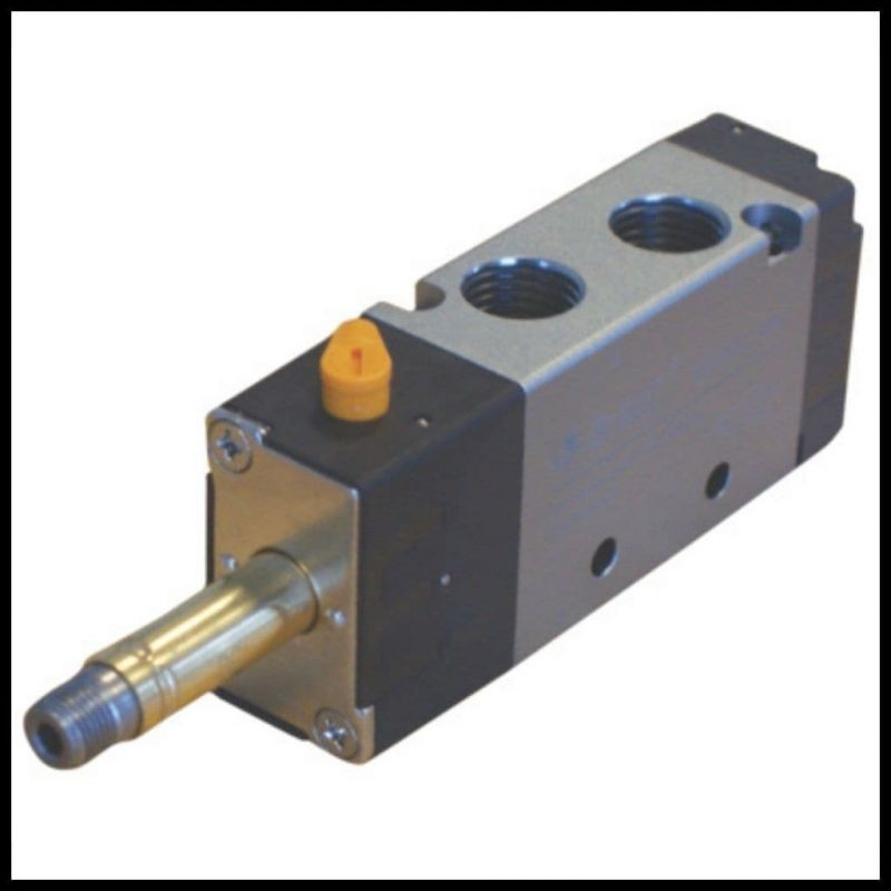 RV5221-08Q-E4 4 1/4 Electromagnetic 5/2 Distribution Valve 24VDC