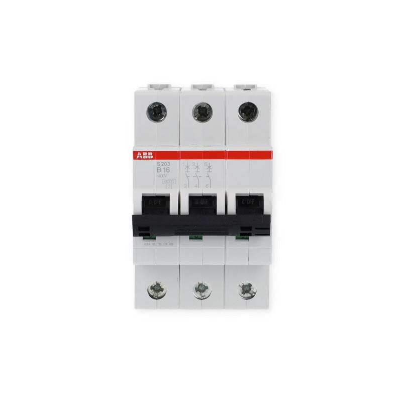 2CDS253001R0165 S203-B16 AUT. JUNGIKLIS 16 A 3P