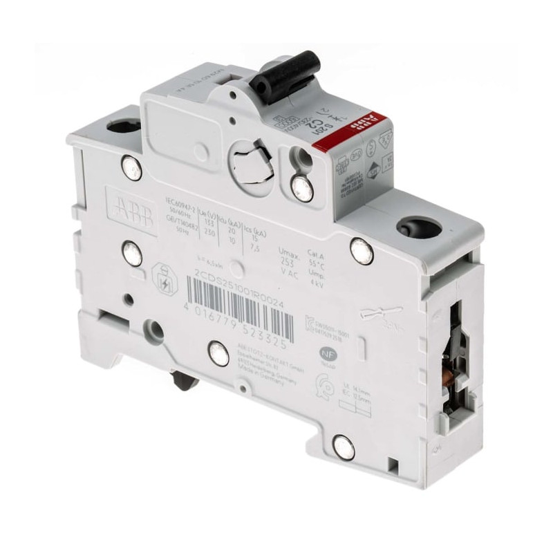 2CDS251001R0024 S201-C02 Automatic Switch 2 A 1P