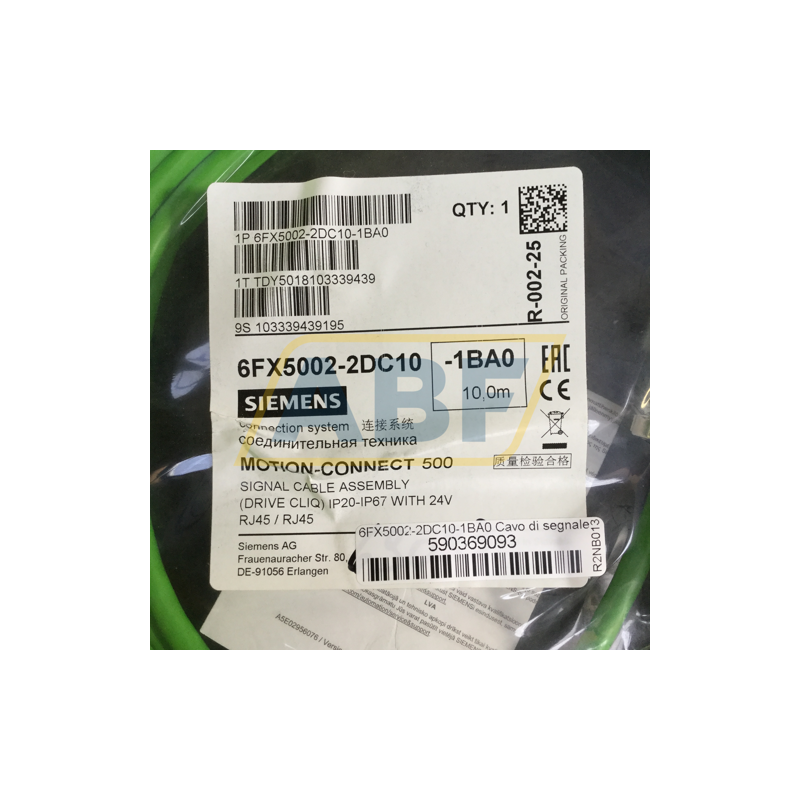 Siemens 6FX5002-2DC10-1BA0 - Automatizacijos Komponentas