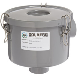 CSL-849-150HC 1.5 Inlet Vacuum Filter Solberg