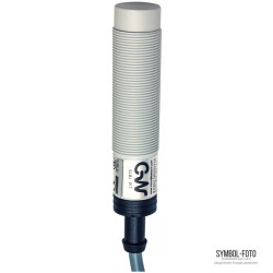 Capacitive sensor M18 Plastic Unshielded AC 12mm NC cable 2m axial