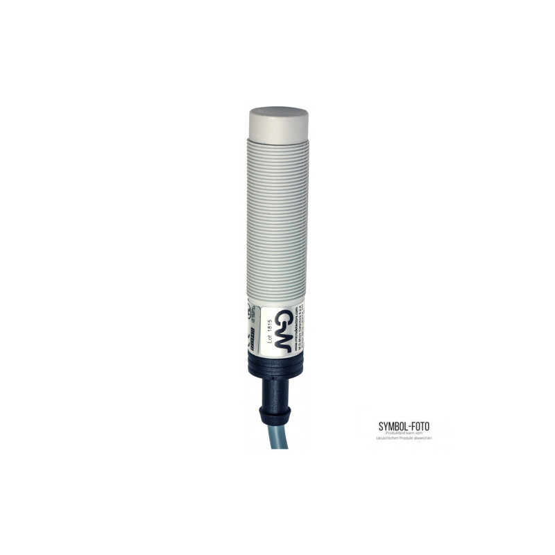 Capacitive Sensor M18 Plastic Unshielded AC 12mm NC Cable 2m Axial