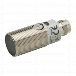 Photoelectric Sensor, Reflective 4m, Stainless Steel, IP69, 24VDC PNP, M8/4 Connector