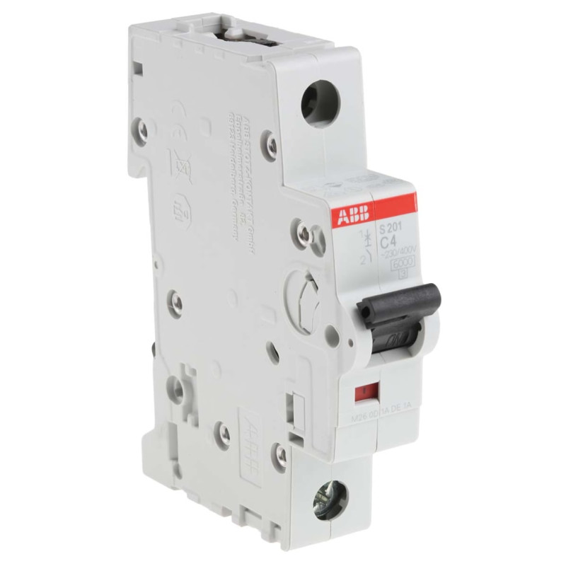 2CDS251001R0044 S201-C04 AUTOMATIC SWITCH 4 A 1P