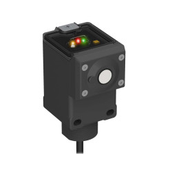 Q45ULIU64BCRQ Proximity Mode. Range 250 mm - 3 m Input 15-24 V dc. Output Selectable 0-10 V dc or 4-20 mA sourcing