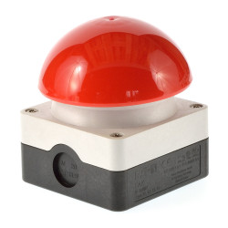 FAK-R/KC11/I IP67 box with red mushroom