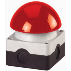 FAK-R/KC11/I IP67 box with red mushroom